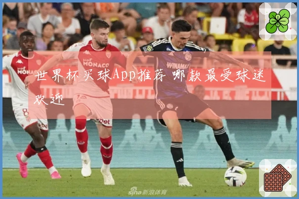 世界杯买球App推荐 哪款最受球迷欢迎